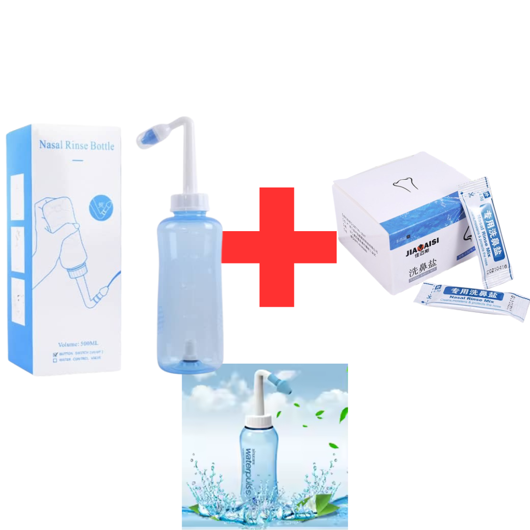 Kit de Lavage Nasal+3 sachets de sel nazal