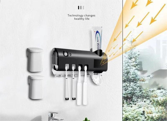 distributeur et désinfecteur de brosses à dents