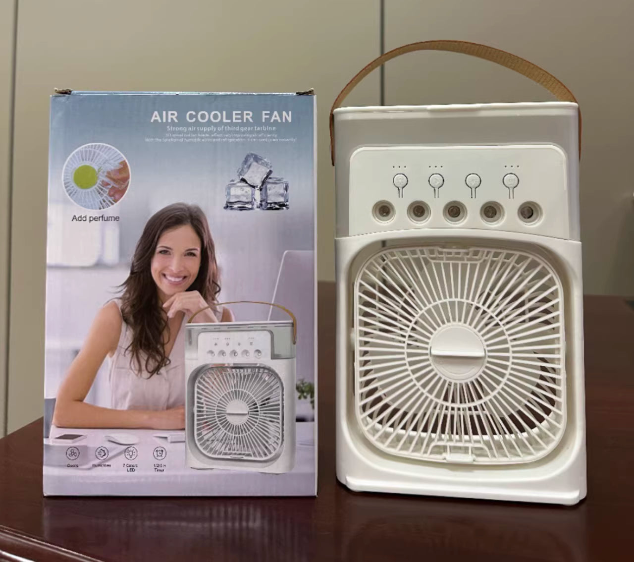 Ventilateur Rafraîchisseur Portable avec Brumisateur