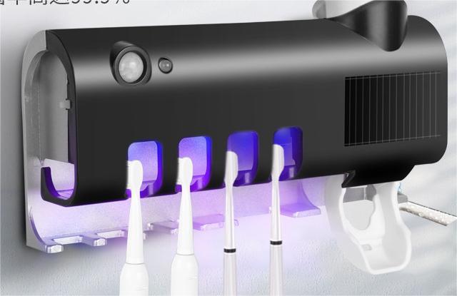 distributeur et désinfecteur de brosses à dents