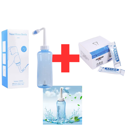 Kit de Lavage Nasal+3 sachets de sel nazal