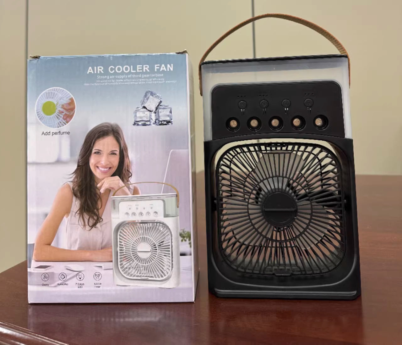 Ventilateur Rafraîchisseur Portable avec Brumisateur