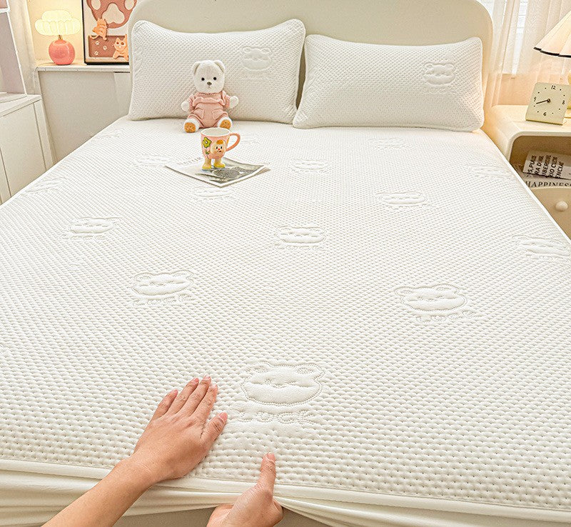 Protège-matelas imperméable premium avec taies d'oreiller