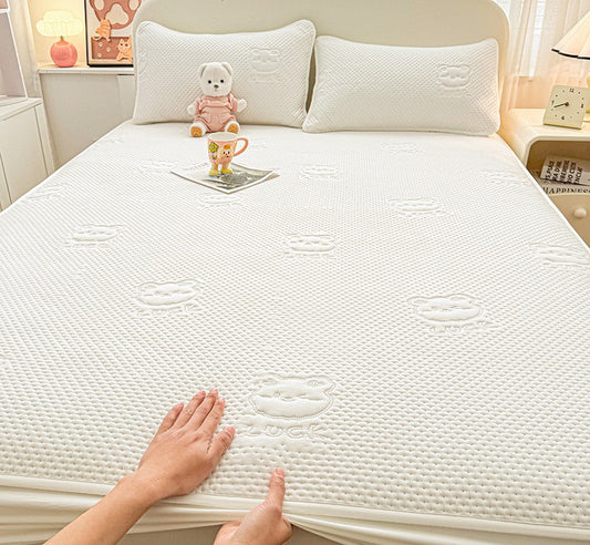 Protège-matelas imperméable premium avec taies d'oreiller