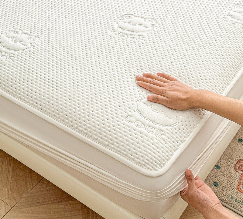 Protège-matelas imperméable premium avec taies d'oreiller