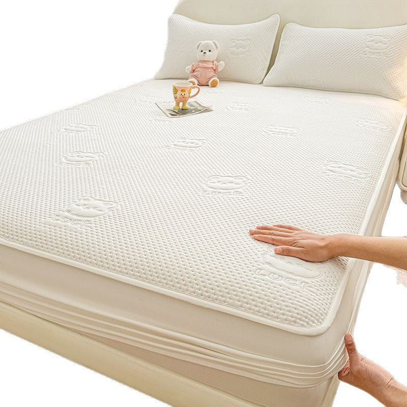 Protège-matelas imperméable premium avec taies d'oreiller