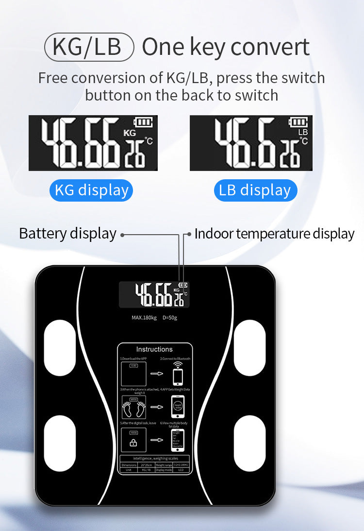balance électronique intelligente avec Bluetooth