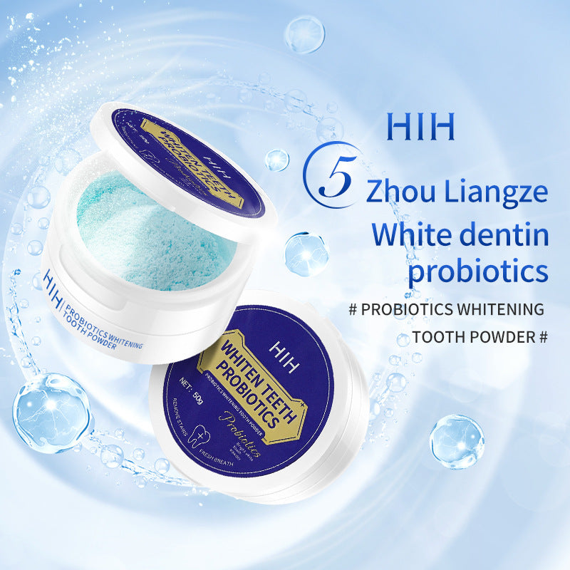 poudre blanchissante pour dents