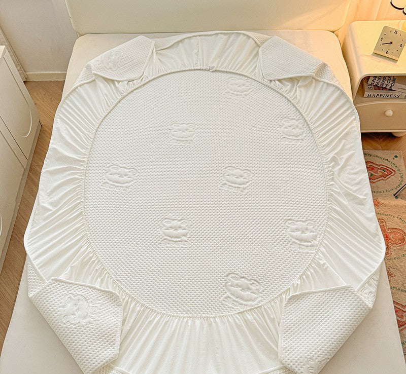 Protège-matelas imperméable premium avec taies d'oreiller