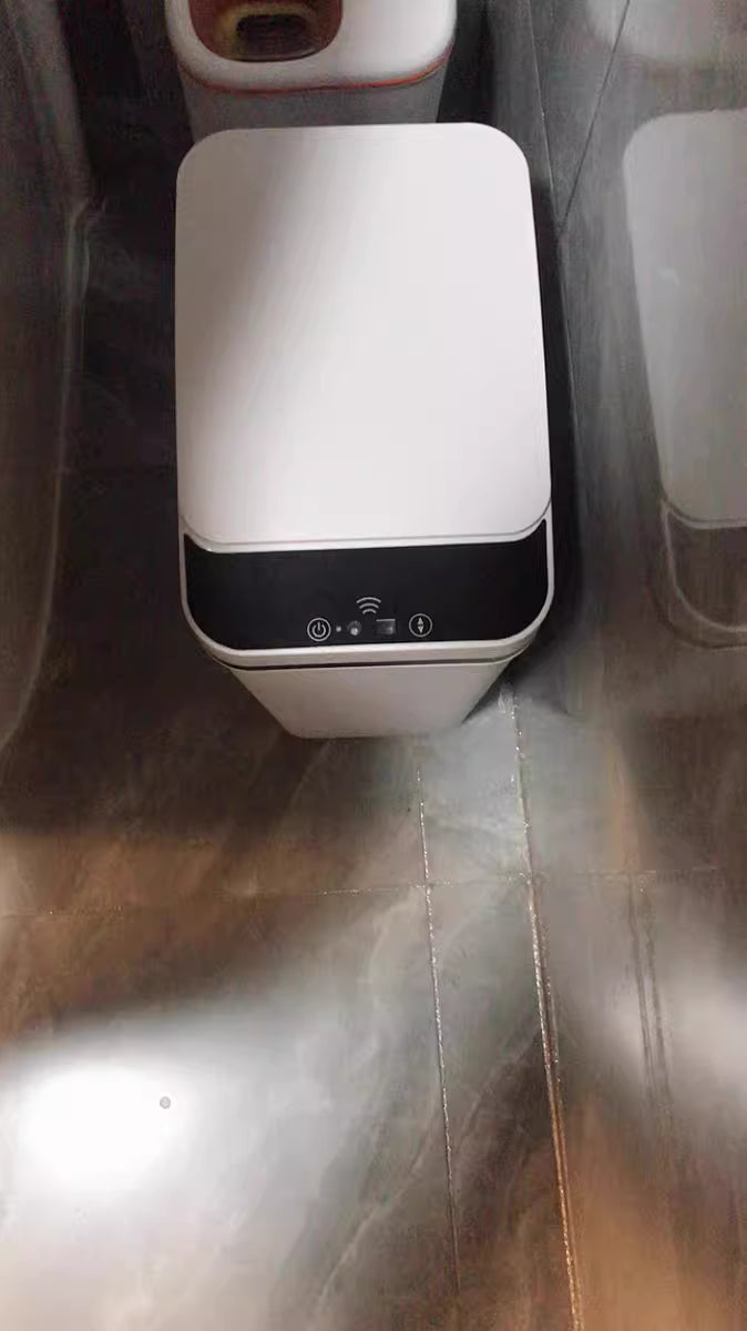 Poubelle Intelligente Automatique à Capteur – Rechargeable