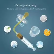 Distributeur de médicament pour bébé avec tétine