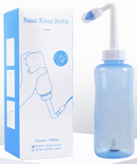 Kit de Lavage Nasal+3 sachets de sel nazal