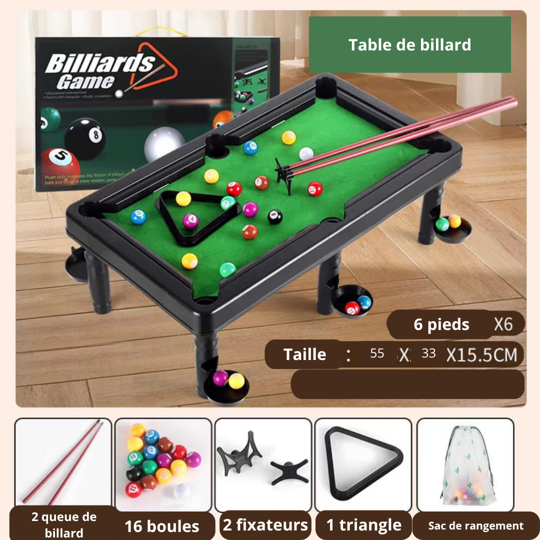 Mini Table de Billard Portable